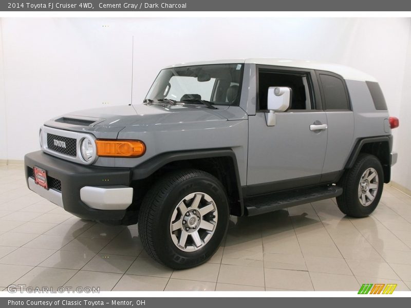 Cement Gray / Dark Charcoal 2014 Toyota FJ Cruiser 4WD
