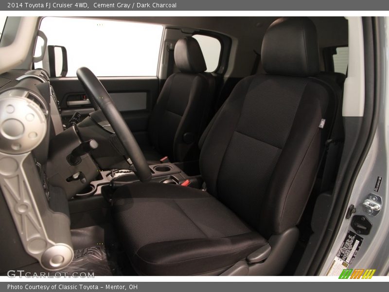 Cement Gray / Dark Charcoal 2014 Toyota FJ Cruiser 4WD