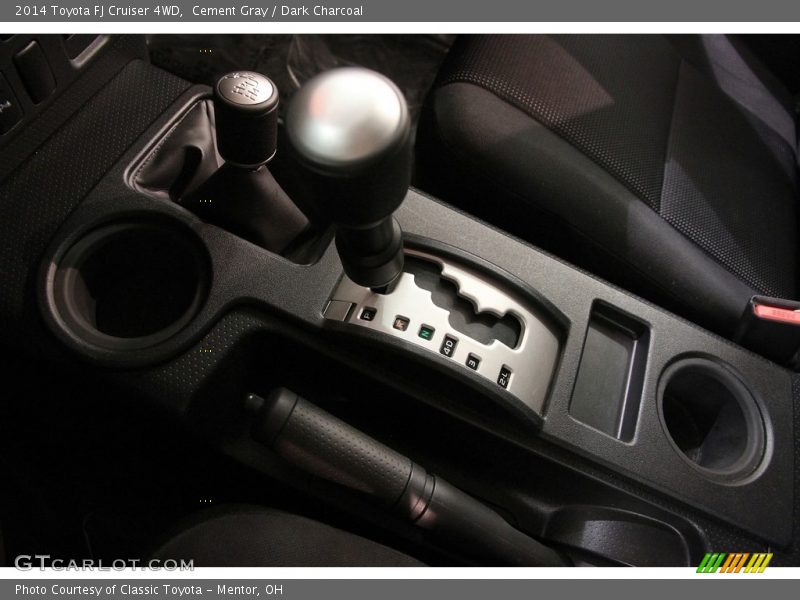 Cement Gray / Dark Charcoal 2014 Toyota FJ Cruiser 4WD