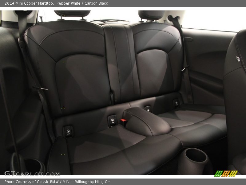 Pepper White / Carbon Black 2014 Mini Cooper Hardtop