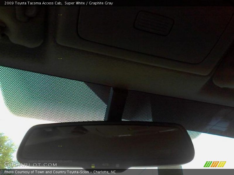 Super White / Graphite Gray 2009 Toyota Tacoma Access Cab
