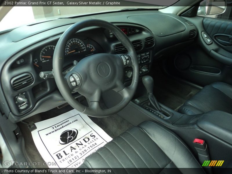 Galaxy Silver Metallic / Graphite 2002 Pontiac Grand Prix GT Sedan