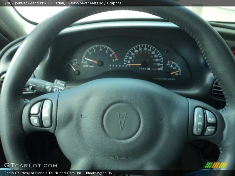 Galaxy Silver Metallic / Graphite 2002 Pontiac Grand Prix GT Sedan