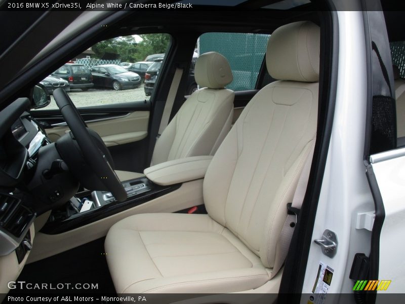Alpine White / Canberra Beige/Black 2016 BMW X5 xDrive35i
