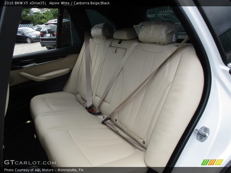 Alpine White / Canberra Beige/Black 2016 BMW X5 xDrive35i