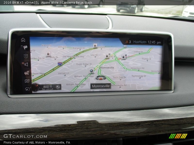 Navigation of 2016 X5 xDrive35i