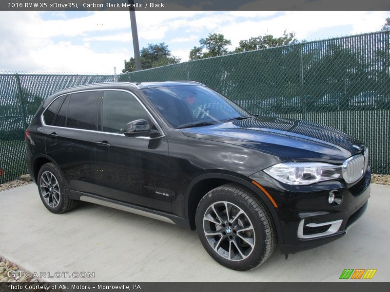 Carbon Black Metallic / Black 2016 BMW X5 xDrive35i