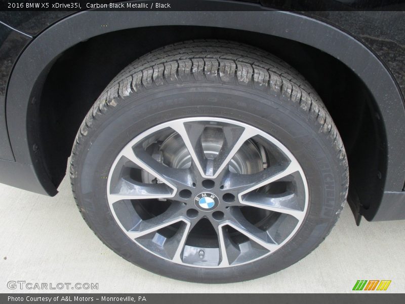 Carbon Black Metallic / Black 2016 BMW X5 xDrive35i