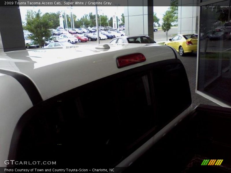 Super White / Graphite Gray 2009 Toyota Tacoma Access Cab