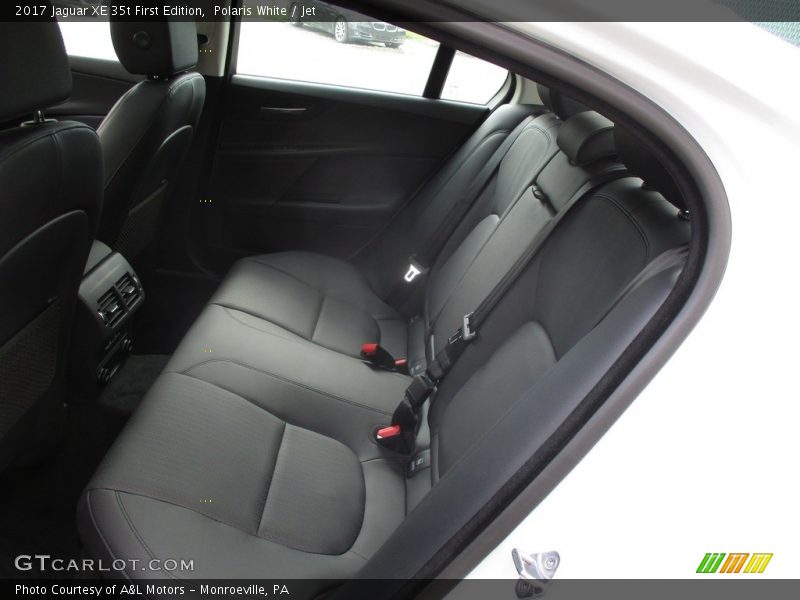 Rear Seat of 2017 XE 35t First Edition