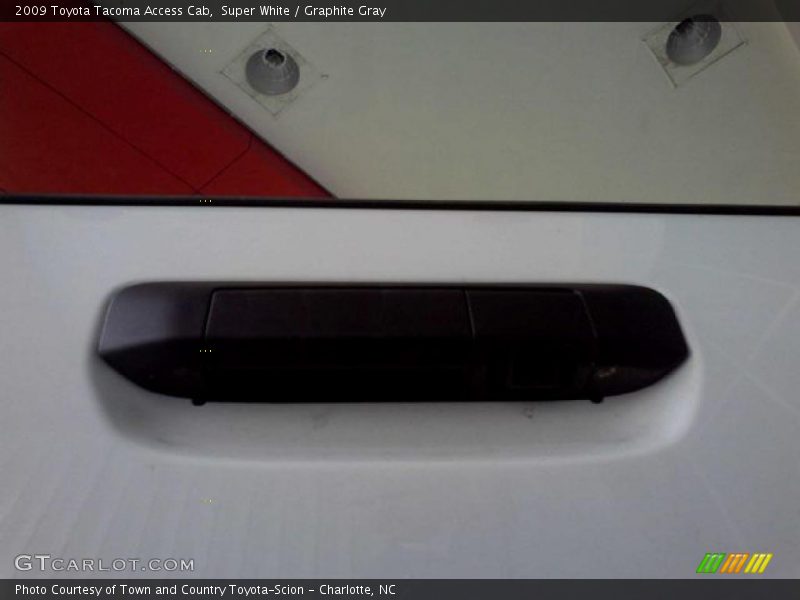 Super White / Graphite Gray 2009 Toyota Tacoma Access Cab