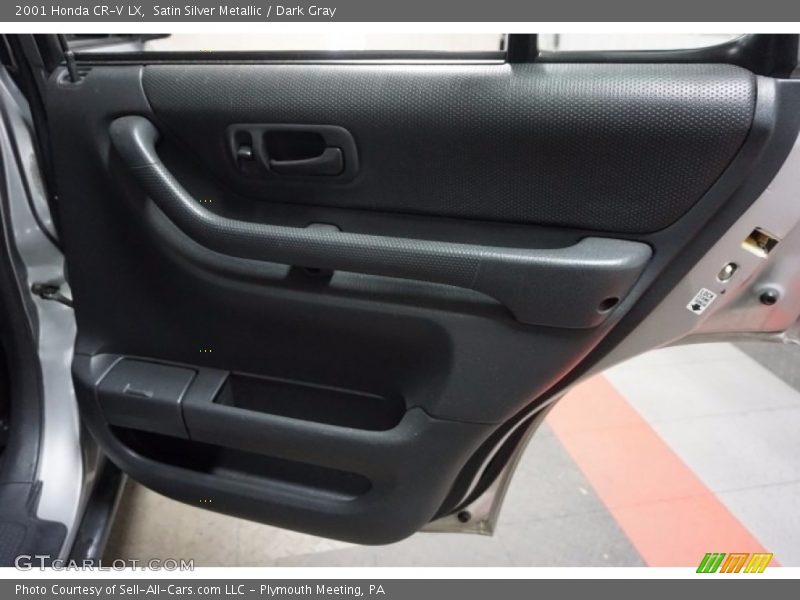 Satin Silver Metallic / Dark Gray 2001 Honda CR-V LX