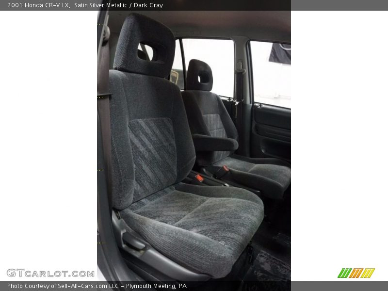Satin Silver Metallic / Dark Gray 2001 Honda CR-V LX