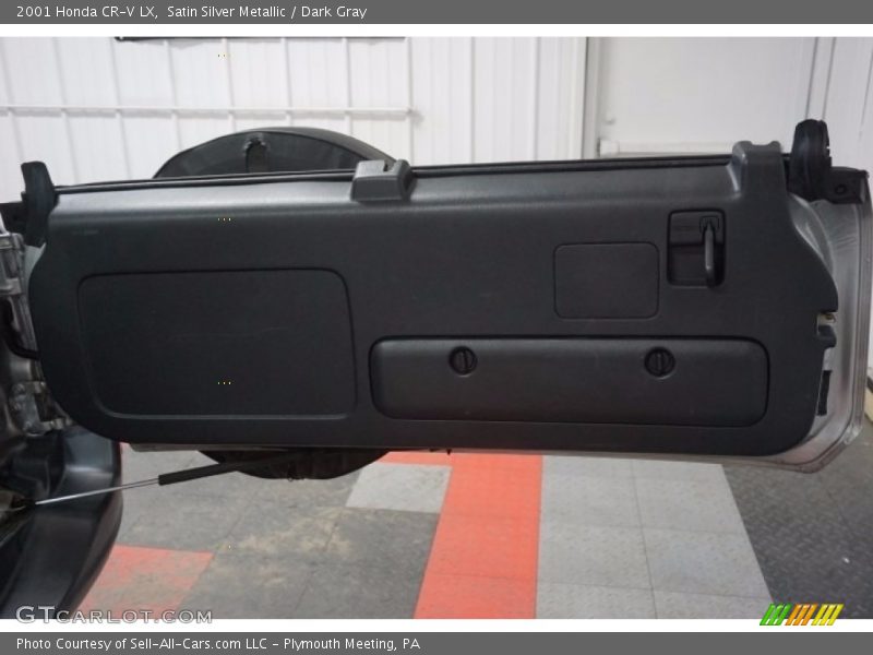 Satin Silver Metallic / Dark Gray 2001 Honda CR-V LX