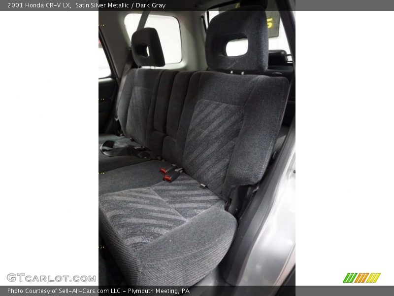 Satin Silver Metallic / Dark Gray 2001 Honda CR-V LX