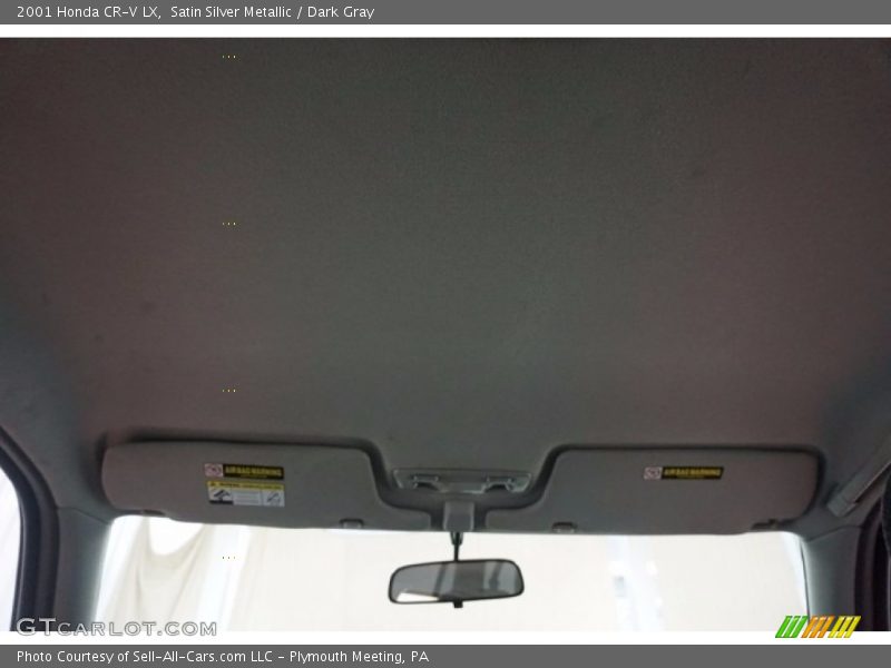 Satin Silver Metallic / Dark Gray 2001 Honda CR-V LX