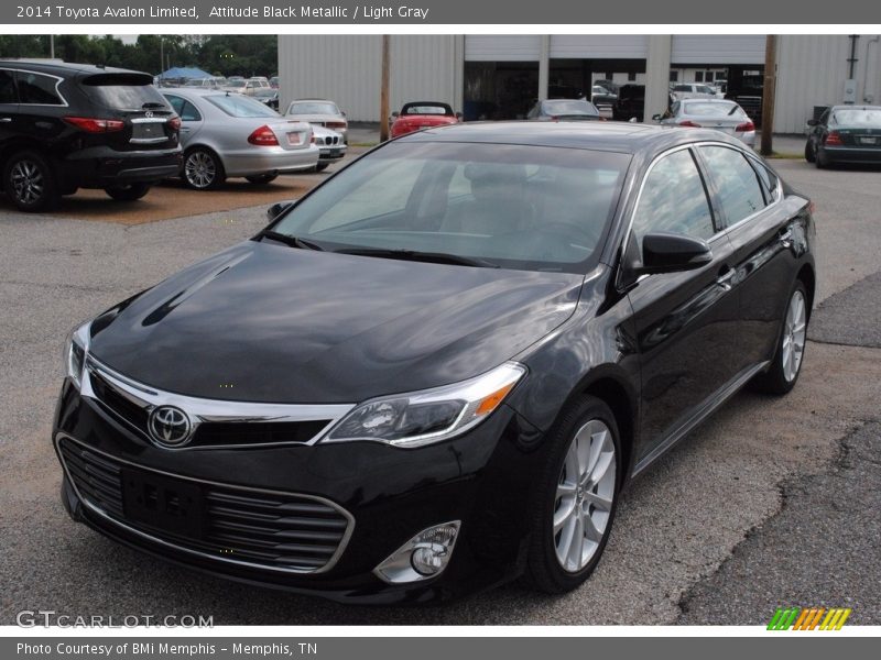 Attitude Black Metallic / Light Gray 2014 Toyota Avalon Limited