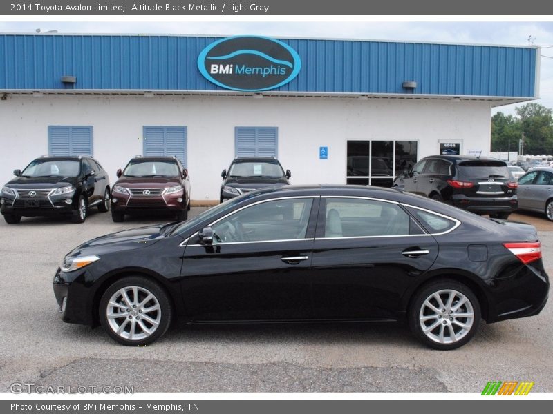 Attitude Black Metallic / Light Gray 2014 Toyota Avalon Limited