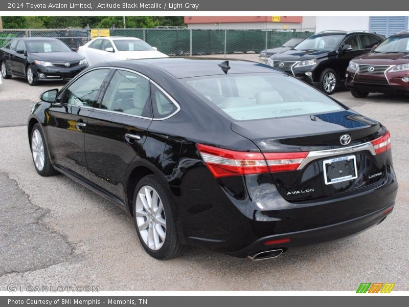Attitude Black Metallic / Light Gray 2014 Toyota Avalon Limited