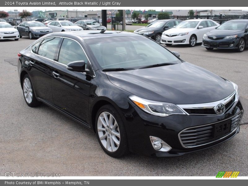 Attitude Black Metallic / Light Gray 2014 Toyota Avalon Limited