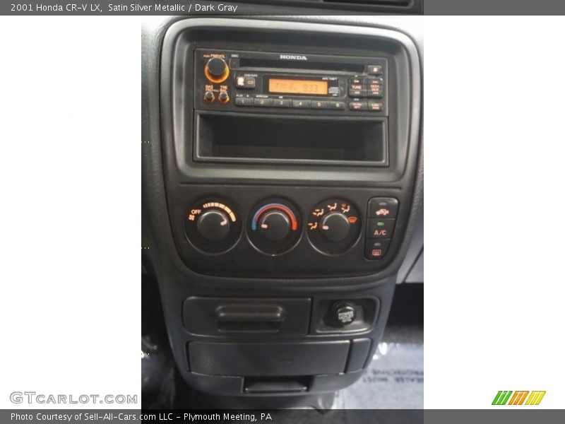 Satin Silver Metallic / Dark Gray 2001 Honda CR-V LX