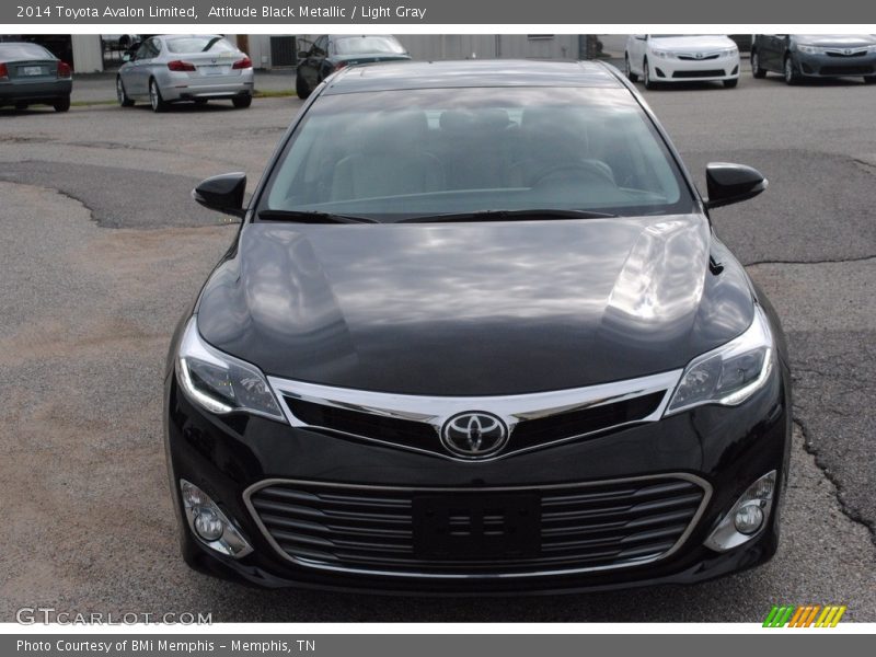 Attitude Black Metallic / Light Gray 2014 Toyota Avalon Limited