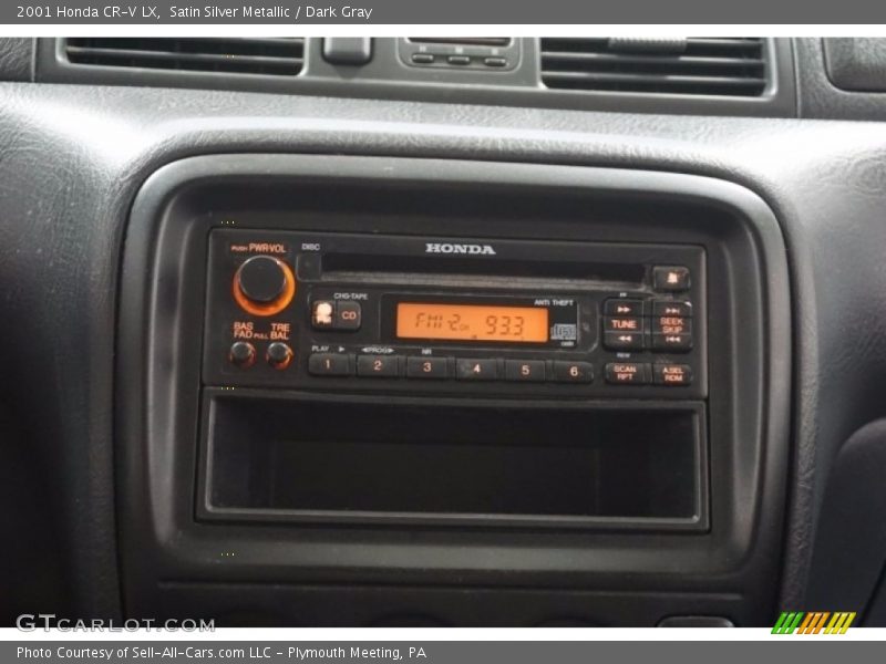 Satin Silver Metallic / Dark Gray 2001 Honda CR-V LX