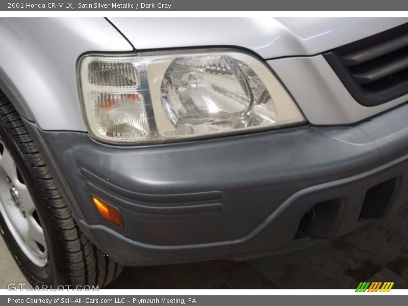 Satin Silver Metallic / Dark Gray 2001 Honda CR-V LX