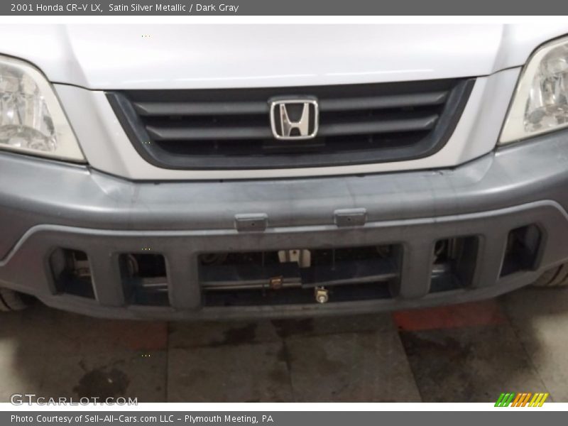 Satin Silver Metallic / Dark Gray 2001 Honda CR-V LX