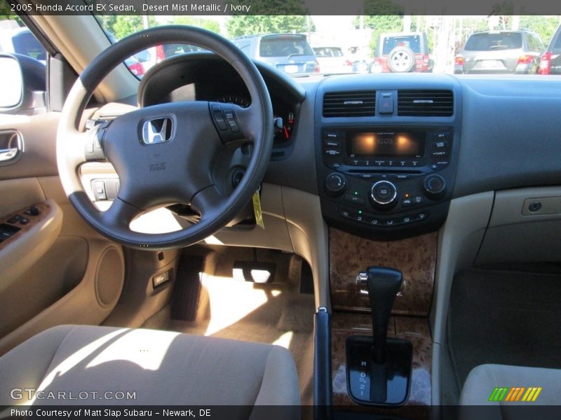 Desert Mist Metallic / Ivory 2005 Honda Accord EX Sedan