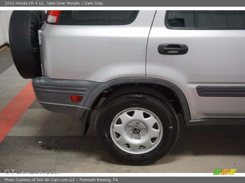 Satin Silver Metallic / Dark Gray 2001 Honda CR-V LX