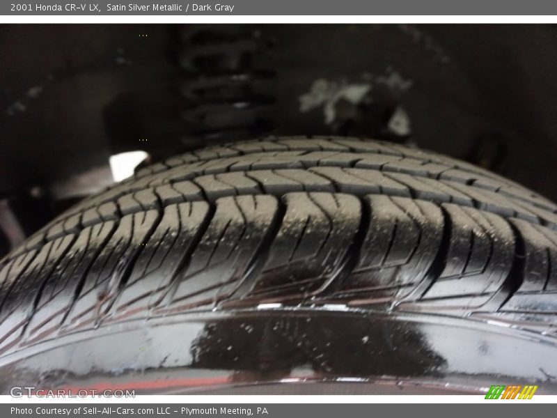 Satin Silver Metallic / Dark Gray 2001 Honda CR-V LX
