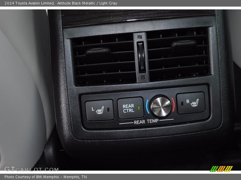 Attitude Black Metallic / Light Gray 2014 Toyota Avalon Limited