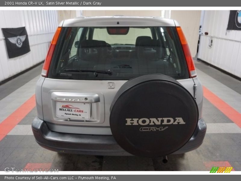 Satin Silver Metallic / Dark Gray 2001 Honda CR-V LX