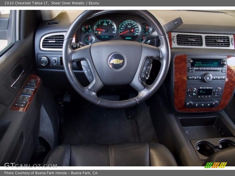 Sheer Silver Metallic / Ebony 2010 Chevrolet Tahoe LT