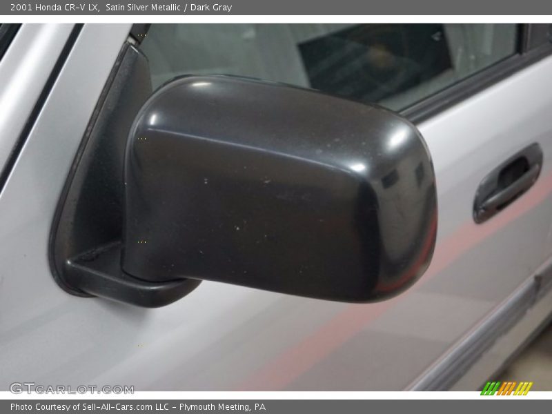 Satin Silver Metallic / Dark Gray 2001 Honda CR-V LX