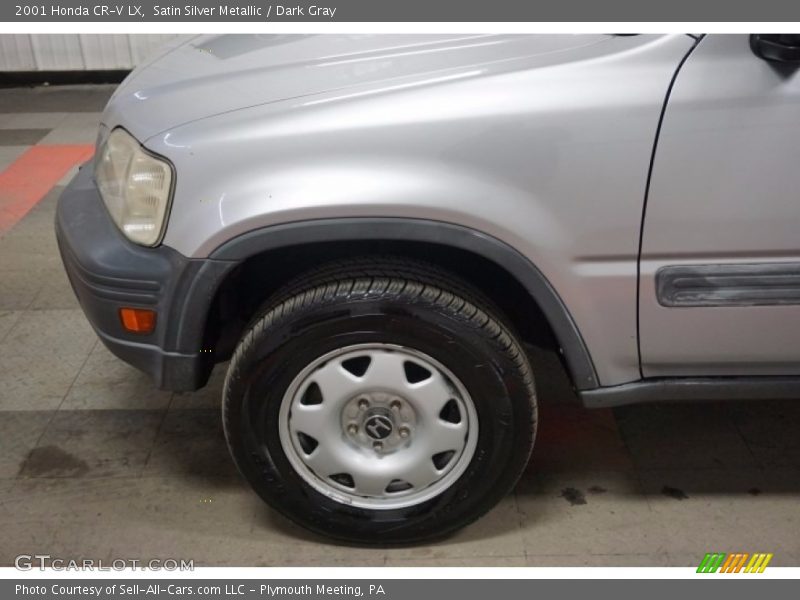Satin Silver Metallic / Dark Gray 2001 Honda CR-V LX