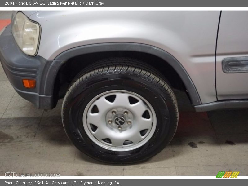 Satin Silver Metallic / Dark Gray 2001 Honda CR-V LX