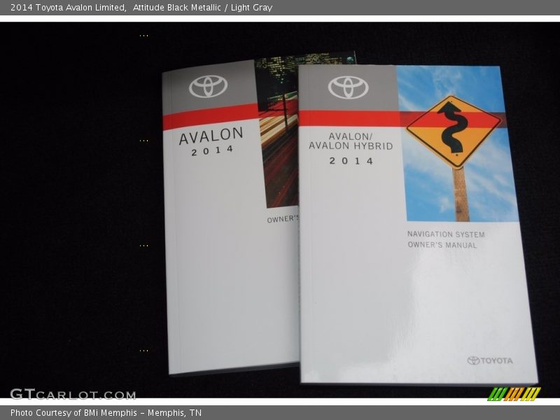 Attitude Black Metallic / Light Gray 2014 Toyota Avalon Limited