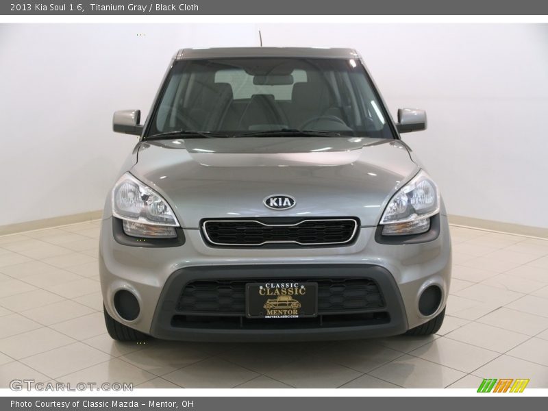 Titanium Gray / Black Cloth 2013 Kia Soul 1.6