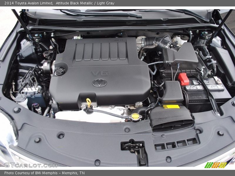 Attitude Black Metallic / Light Gray 2014 Toyota Avalon Limited
