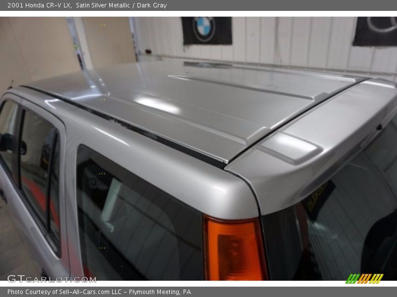 Satin Silver Metallic / Dark Gray 2001 Honda CR-V LX