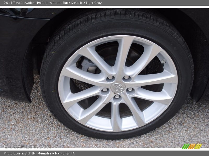 Attitude Black Metallic / Light Gray 2014 Toyota Avalon Limited