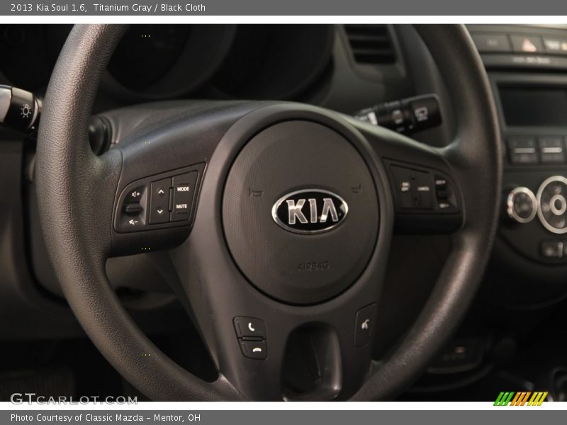 Titanium Gray / Black Cloth 2013 Kia Soul 1.6
