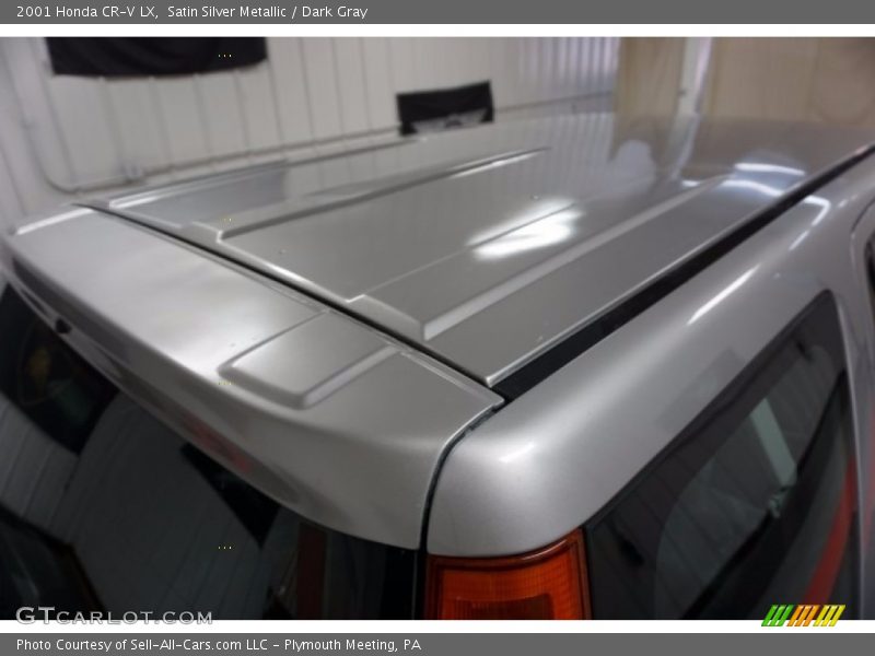 Satin Silver Metallic / Dark Gray 2001 Honda CR-V LX