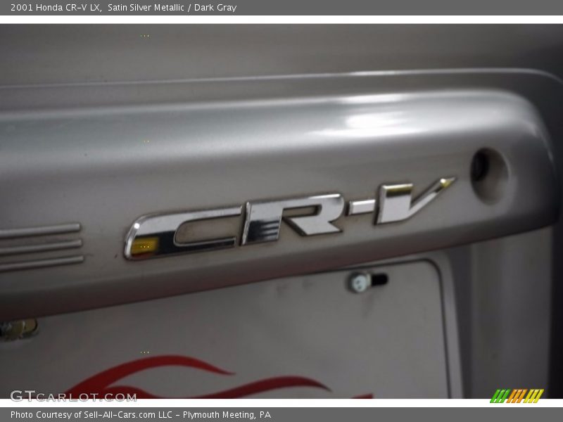 Satin Silver Metallic / Dark Gray 2001 Honda CR-V LX
