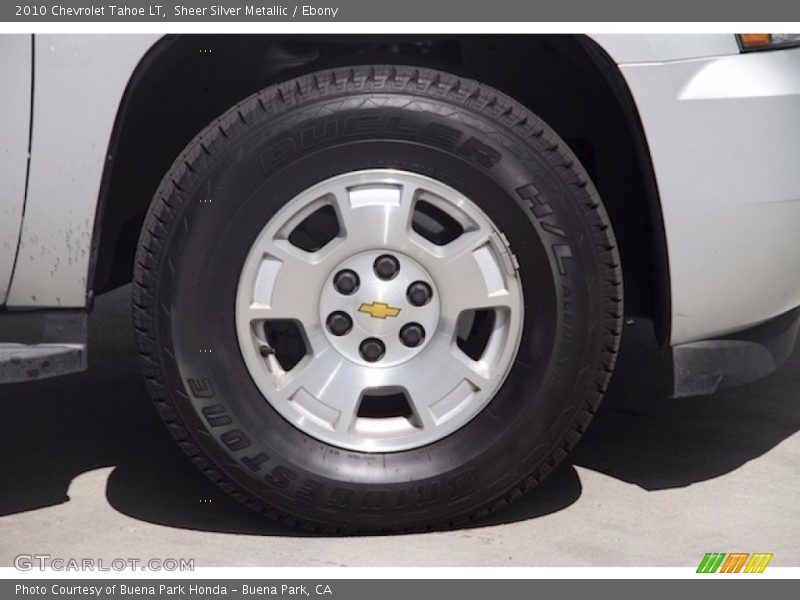 Sheer Silver Metallic / Ebony 2010 Chevrolet Tahoe LT