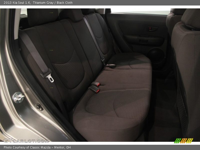 Titanium Gray / Black Cloth 2013 Kia Soul 1.6