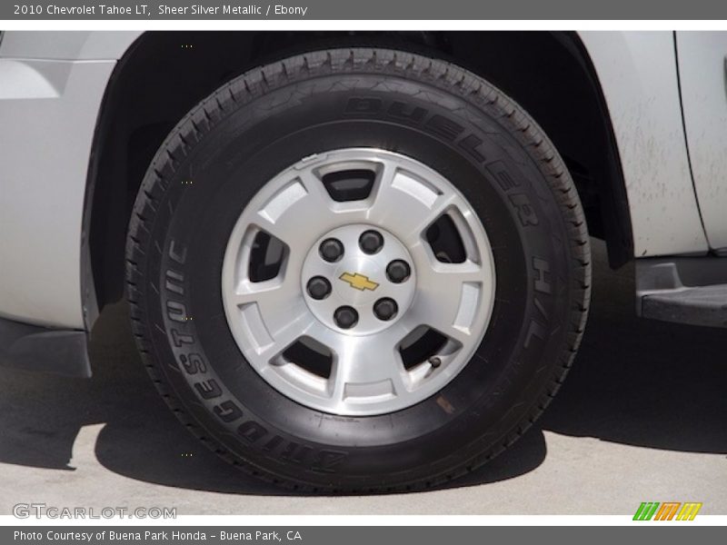 Sheer Silver Metallic / Ebony 2010 Chevrolet Tahoe LT