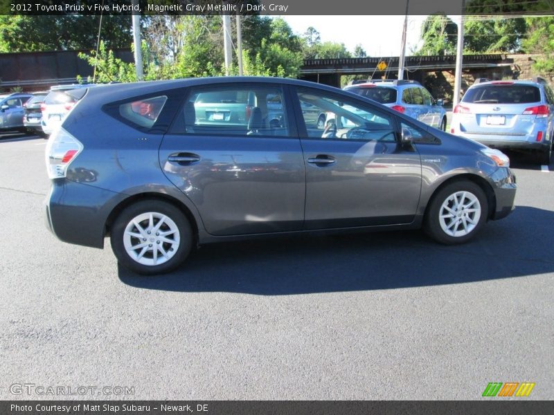 Magnetic Gray Metallic / Dark Gray 2012 Toyota Prius v Five Hybrid